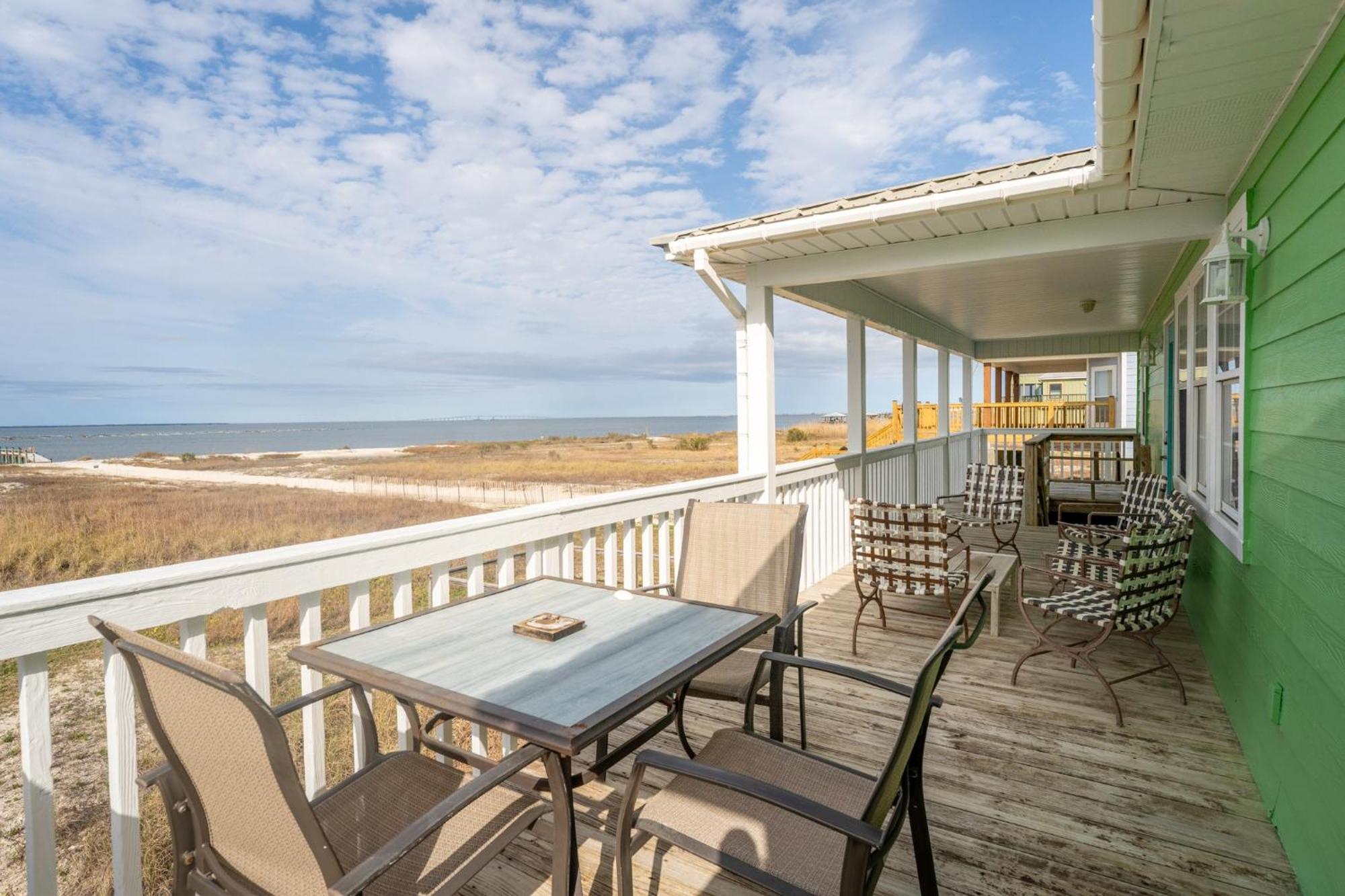 Saltaire - Pet Friendly! Amazing Wrap Around Porch - Steps From The Bay And A Short Walk To The Gulf Home Dauphin Island Eksteriør bilde